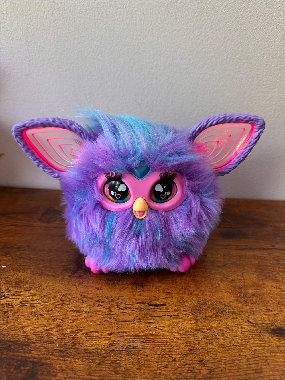 2023 Hasbro Furby Purple & Blue Interactive Plush Toy - Tested & Working